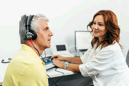 Professional impedance audiometry at Aditi clinic